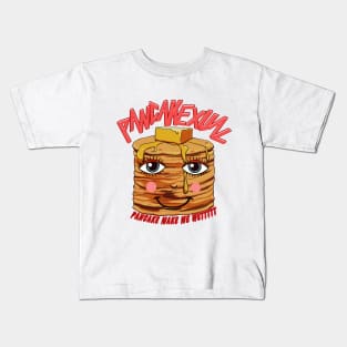 Pancakexual, pancake orientation. Kids T-Shirt